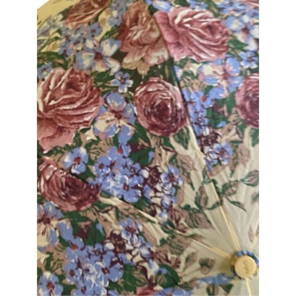 Vintage Totes Chromatics Flower Umbrella - Picture 2 of 4
